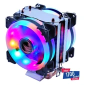 Gametech Freezer HD 2.0 AMD / INTEL Rainbow CPU Soğutucu 95 W TDP thumbnail 2