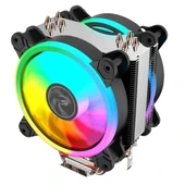Gametech Freezer HD 2.0 AMD / INTEL Rainbow CPU Soğutucu 95 W TDP thumbnail 3