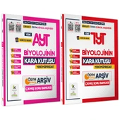 2025 TYT-AYT BİYOLOJİ Kara Kutu ÖSYM Çıkmış Soru Havuzu Bankası 2li SET Konu Özetli Dijital Çözümlü - 1