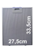Alanya Yedek Parça ICF  Davlumbaz Yağ Filtresi 275x335mm Aspiratör Ekstrüzyon Metal Tel Filtre 27,5x33,5cm - 1