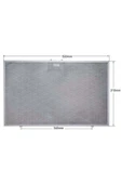 Alanya Yedek Parça 500x310 mm Davlumbaz Aspiratör Filtresi  00432785  E2 - 1