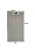 Alanya Yedek Parça Davlumbaz Emiş Filtresi 302 x 165 mm 00746789 F11 - 1