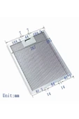 HGNM E Trading  2 Adet 305x267mm Davlumbaz Aspiratör Filtresi AEG Electrolux 405525042-9 4055250429 Elica C1 - 1