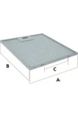 Alanya Yedek Parça Davlumbaz Filtresi Uyumlu 267x305 mm - 4
