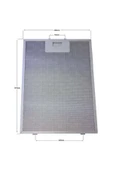Alanya Yedek Parça 307x228mm Davlumbaz Filtresi   260245  F8 - 1