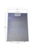 Alanya Yedek Parça 265x380 mm Davlumbaz Yağ Filtresi 11025757 - 1