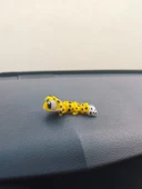 Sevimli Leopar Gecko Torpido süsü Aksesuarı Dikiz Ayna Süsü - 8