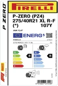Pirelli 275/40R21 107Y XL r-f P-Zero (*) (PZ4) Oto Yaz Lastiği (Üretim: 2023) thumbnail 2