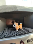 Sevimli Köpek Shiba Torpido süsü Aksesuarı Dikiz Ayna Süsü - 4