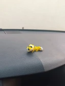Sevimli Leopar Gecko Torpido süsü Aksesuarı Dikiz Ayna Süsü - 7