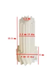HGNM E Trading  For Braun Silk Epil 9 Epilasyon Uyumlu Dişli Yedek Parça Takım Değişimi - 2