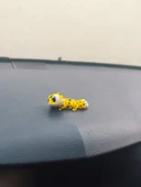 Sevimli Leopar Gecko Torpido süsü Aksesuarı Dikiz Ayna Süsü - 6