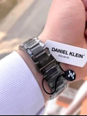 Daniel Klein Çelik Kordon İç Fonksiyonları Aktif 3 Atm Suya Dayanıklı Erkek Kol Saati E.13977.M4 - 5
