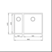 Teka Square 560 TG Bright Cream - 3