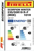 Pirelli 235/55 R19 101H Scorpion Winter RFT MOE Oto Kış Lastiği (Üretim: 2023) thumbnail 2