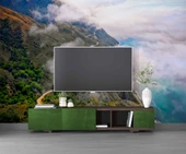 Dağ, Bulut ve Gökyüzü Manzaralı Duvar Kağıdı thumbnail 3