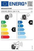 Bridgestone 255/45R19 104Y XL Potenza Sport Oto Yaz Lastiği (Üretim: 2023) - 3