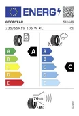 Goodyear 235/55 R19 105W Asymmetric 3 SUV JLR XL FP Oto Yaz Lastiği (Üretim: 2024) thumbnail 2