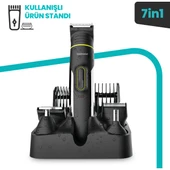 GOLDMASTER 8163 READY 7İN1 ISLAK KURU 20 KADEMELİ AYARLANABİLİR ERKEK BAKIM SETİ - 1