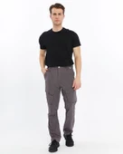Mapamyumco Quick Dry Cargo Trekking Erkek Pantolon-FÜME - 1