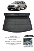 Sahler Volkswagen Taigo 2021+ Uyumlu 4.5D Premium Havuzlu Paspas ve Liner Marka 3D ALT Bagaj Havuzu thumbnail 2