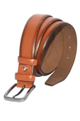 Taba Hakiki Deri Düz Renk 3.5 Cm.lik Klasik Kemer - 208-düz - 2