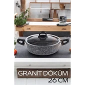 ModaCar Eco Granit Döküm Basık Tencere 26 cm Dies Design - 1