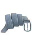 Elastik Esnek Unisex Örgü Kemer Yeşil - 5