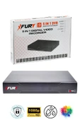 FURY 5 li Gece Renkli Görüş Güvenlik Kamerası Full HD-Su Geçirmez Güvenlik Kamerası Seti 1TB - 3