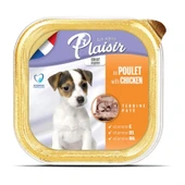 Plaisir Pate Tavuk Etli Yaş Köpek Maması 150 g - 1