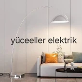 Yüceeller 8022 Deve boynu lambader krom - 1