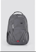 Ççs 51447 Laptop Bölmeli Gri Sırt Çantası - 1