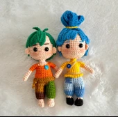 Maskot May ve Cody Amigurumi Organik Oyuncak - 1