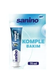 Sanino Komple Bakım Sanino Diş Macunu 1 Adet 75 Ml - Günlük Koruma YENİLENMİŞ FORMÜL - 3