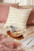 Moda Home Bedding Kırlent,Dolgulu kırlent,baskılı Kırlent,dekorasyon Kırlent(2 Adet) set2 - 5