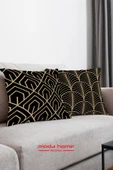 Moda Home Bedding Kırlent,Dolgulu kırlent,baskılı Kırlent,dekorasyon Kırlent(2 Adet) set4 - 4