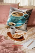 Moda Home Bedding Kırlent,Dolgulu kırlent,baskılı Kırlent,dekorasyon Kırlent(2 Adet) set6 - 6