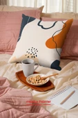 Moda Home Bedding Kırlent,Dolgulu kırlent,baskılı Kırlent,dekorasyon Kırlent(2 Adet) set8 - 6