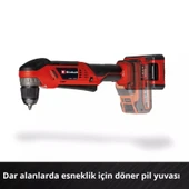 Einhell TE AD 18 Li  Solo Dik Açılı Vidalama - 4