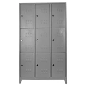 Yfc Metal 9'lu Standart Soyunma Dolabı - 1