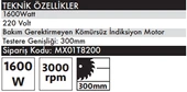 MAX EXTRA Mx8200 Gönye Kesme Makinası 255mm 1600 Watt ( İndiksiyon Motor) - 2
