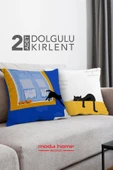 Moda Home Bedding Kırlent,Dolgulu kırlent,baskılı Kırlent,dekorasyon Kırlent(2 Adet) set7 - 3