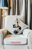 Moda Home Bedding Kırlent,Dolgulu kırlent,baskılı Kırlent,dekorasyon Kırlent(2 Adet) set9 - 5