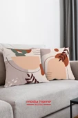 Moda Home Bedding Kırlent,Dolgulu kırlent,baskılı Kırlent,dekorasyon Kırlent(2 Adet) set11 - 4