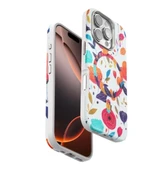 iPhone 16 Pro Çiçek Desenli Magsafe Kapak - 12