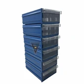 Sembol 101 Plastik Çekmeceli Kutu 122X85x41mm 30 Adet - 1
