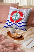 Moda Home Bedding Kırlent,Dolgulu kırlent,baskılı Kırlent,dekorasyon Kırlent(2 Adet) set14 - 6