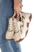 Leo Ten Leopar Sneaker Günlük Kadın Spor Ayakkabı - 1