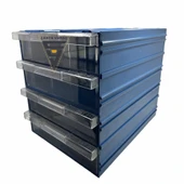 Sembol 512 Plastik Çift Çekmeceli Kutu 340X260x150mm 12 Adet - 1