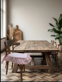 Fırfırlı Sıvı & Leke Itici Iskandinav Sandalye Minderi Pembe - 4